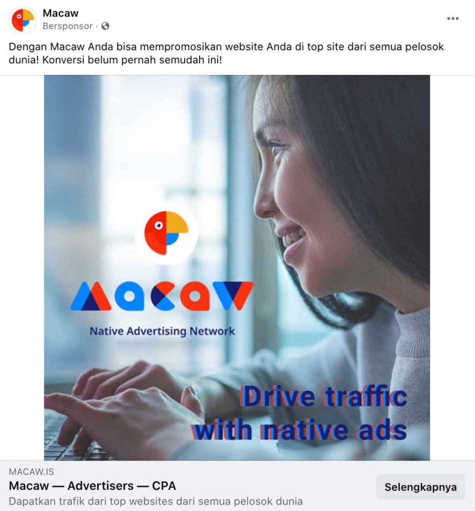 iklan facebook ads gambar