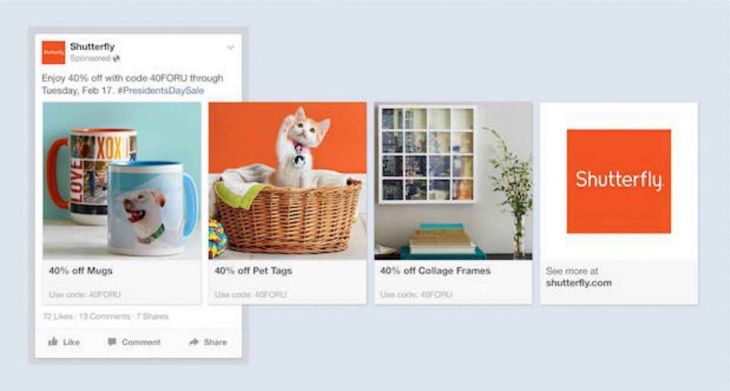 iklan facebook ads multi product