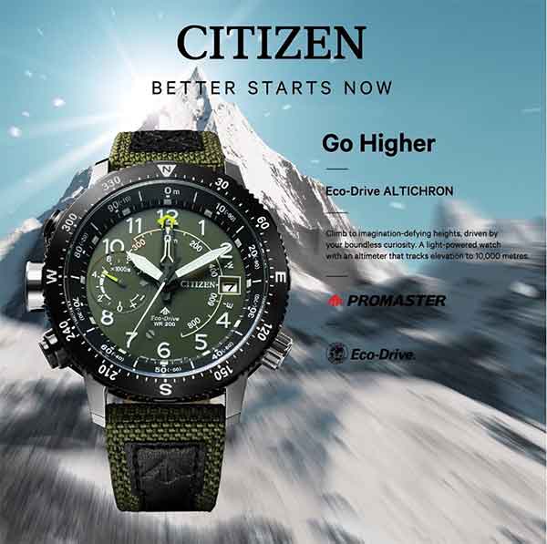 iklan jam tangan citizen