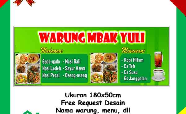 iklan banner makanan