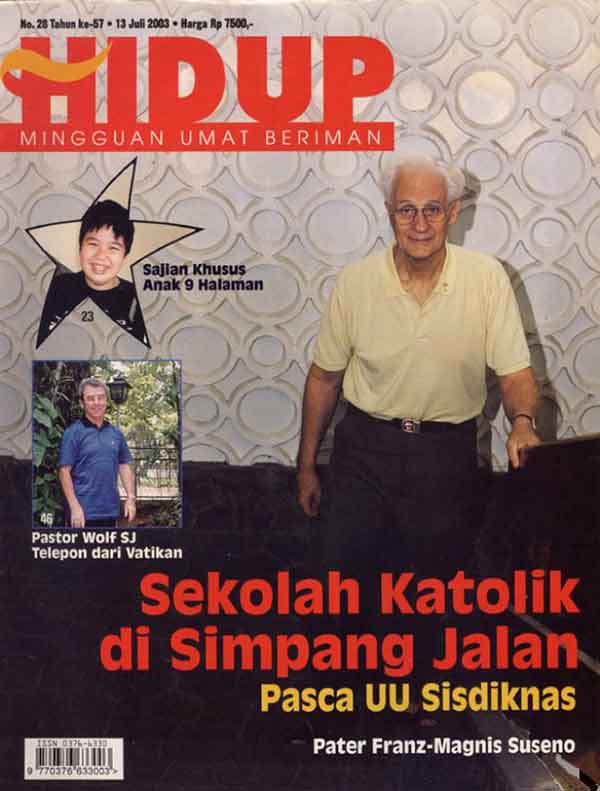 iklan majalah hidup