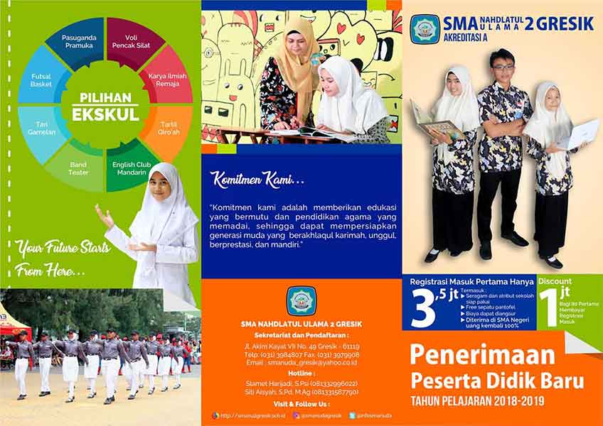 brosur sekolah